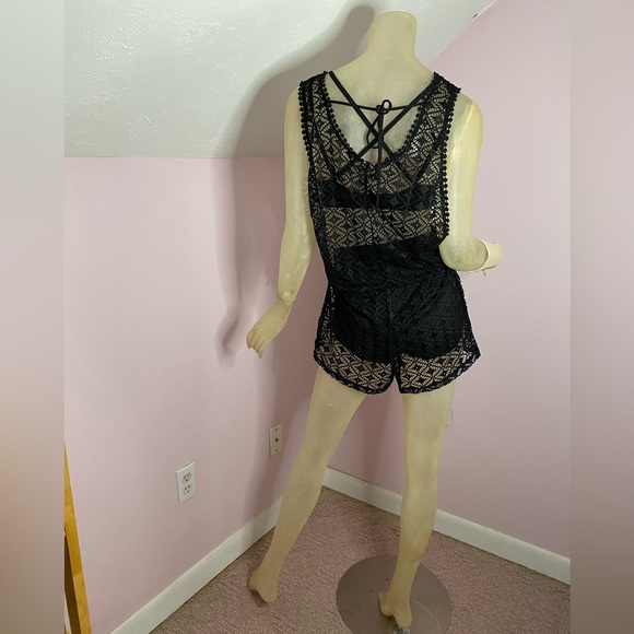 Bongo Lacy Romper Coverup - Picture 5 of 10